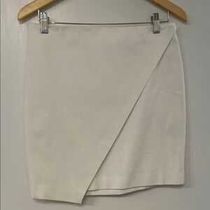 Banana Republic White Mini Skirt
